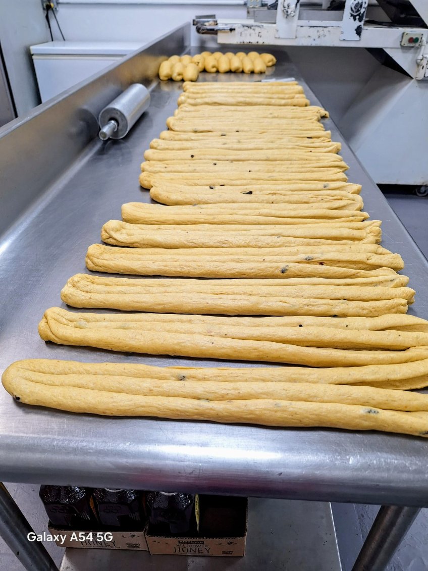 Pan de Calabaza trenzado a mano
